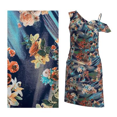 China 2022 Latest 30S QUICK DRY Discharge Fabric Shirt Digital Printing Soft Rayon Fabric for sale