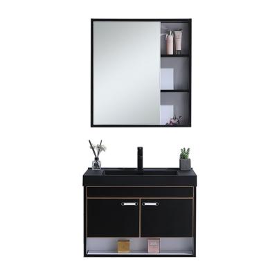 China Modern Bathroom Furniture Complete Bathroom Cabinet Modern Vanity Set 75cm or 80cm for sale