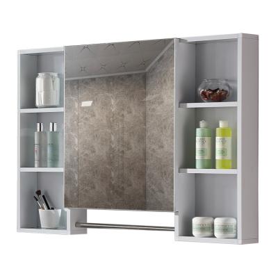 China Waterproof Aluminum Alloy Bathroom Mirror Cabinet Suitable For Bathroom Use for sale