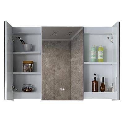 China Modern Wall Mount Stainless Steel Mirror Cabinets Modern Bathroom Mirror Cabinet for sale