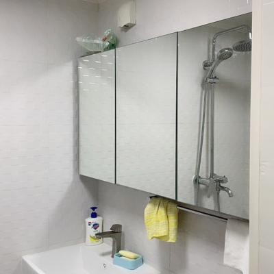 China Wholesale Waterproof Modern Bathroom Mirror Cabinet Style Bathroom Vanity Mirror Cabinet zu verkaufen