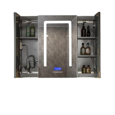 Κίνα Double Mirrored Bathroom Cabinet Bathroom Vanity Bathroom Storage Waterproof Mirror Cabinet προς πώληση