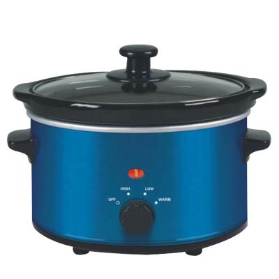 China 2021 Household OEM Appliances 3.5L 200W Electronic Crockpot Slow Cookers Machine for sale