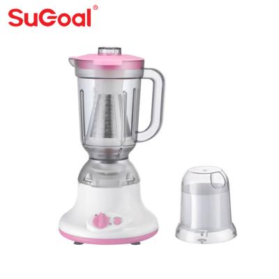 China Blender Pink Color Jar Glass Juicer Blender For Home Kitchen for sale