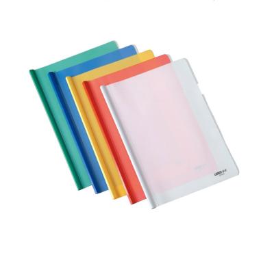 China PP US-287 A-Z Plastic Pulling Bar Clip File Folder Office Project Folder Report Cover A4 Size for sale