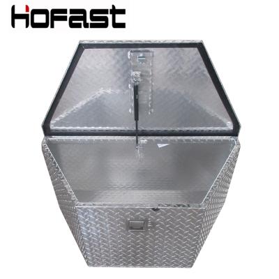 China Aluminum Tools Container Diamond Plate Truck Tool Box for sale