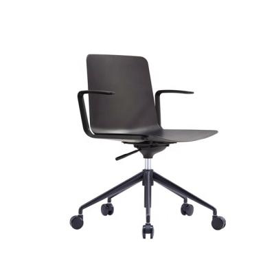 China (Height) adjustable plastic staff chair, plastic swivel chair, adjustable training chair for sale