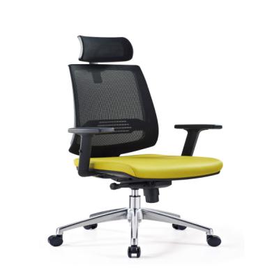 China (Height)Adjustable Full Mesh Ergonomic Staff Chair With Headrest Made In China for sale