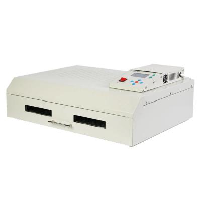 China Building Material Stores HECAN Best Factory Price Desktop Mini Reflow Soldering Oven Machine For PCB Soldering T-962C for sale