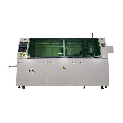 Китай Building Material Shops HECAN-300M Factory Direct Supply PCB Touch Screen Automatic Controlled Wave Soldering Machine For Transfer Machine продается