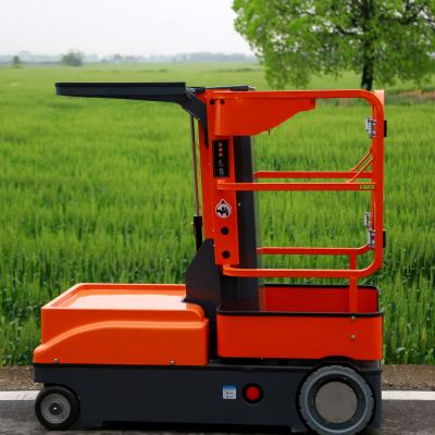 China Full Electric Aerial Order Pickers High Efficiency Flexible Operation for sale