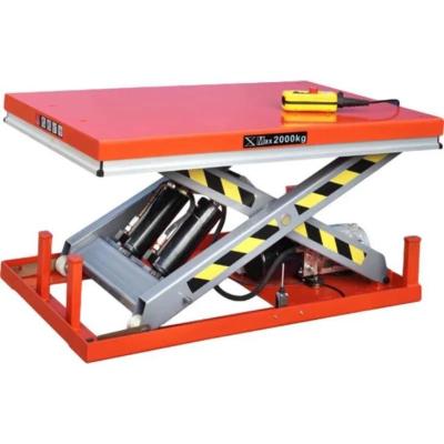 China Electric Single Scissor Lift Tables Compact Size 85mm Stowed Height for sale