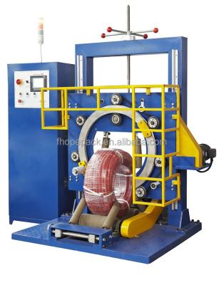 China CLOTHING Pipe Wrapping Machine and PVC Pipe Reel Wrapping Machine for sale