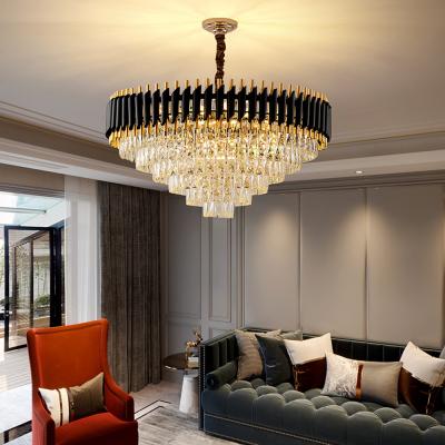 China Modern Nordic Creative Hanging Living Room Crystal Chandelier Ceiling Pendant Light Hotel Led Lighting for sale