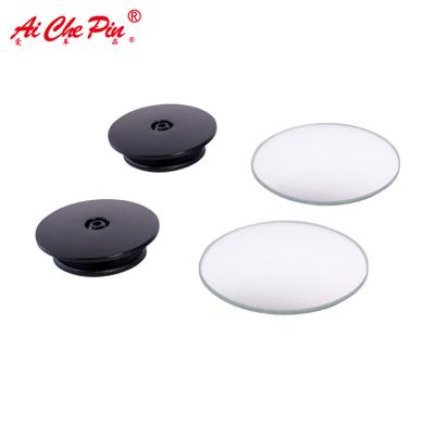 China Wide Angle View Customized Small Round 360 Adjustable Outside HD Blind Spot Glass Mirror For Cars for sale