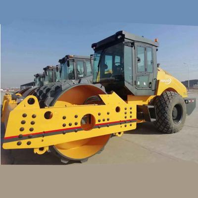 China Hotels NIVO 8Ton Full Hydraulic Drum Padfoots Indonesia Uzbekistan Single Vibratory Roller Compactor Asphalt Road And Parts for sale