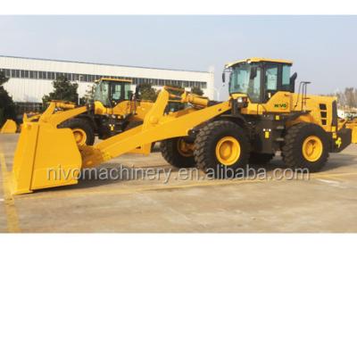 China Hotels NIVO 5ton New Wheel Loader Front Loader With Super Boom Parts Optional For Vietnam And Big Box Customized Bucket for sale