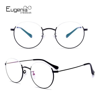 China For China Factory Metal Optical Frame Eyewear Glasses Half Reading Glasses for sale