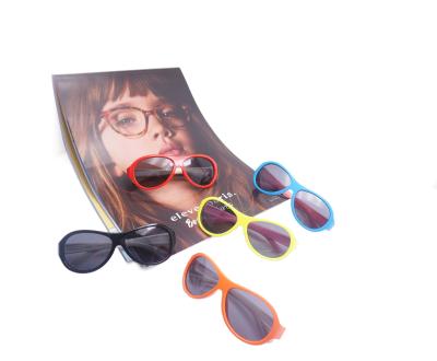 China EUGENIA Sunglasses kids material for girls and boys band and polarized lens kids safety sunglasses for sale