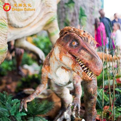 China Amusement Park Factory World Artificial Jurassic Dinosaurs Supply New Animatronic Attractions for sale