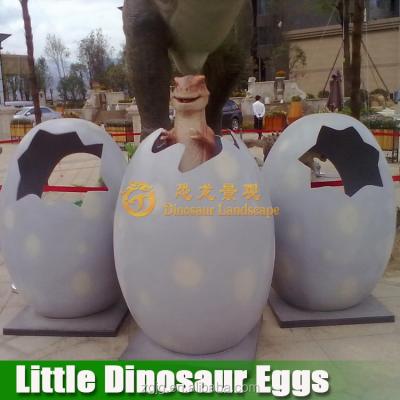 China In demonstration baby Animatronic dinosaur in dinosaur egg for sale