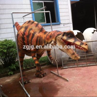 China Advanced Silicon Rubber Adult Dinosaur Costume Dinosaur Silicon Walking Suit For Park for sale