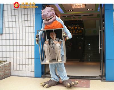 China Newest Realistic Adult Realistic Dinosaur Manual Amusement Park Theme/Robotic Theme/Costume for sale