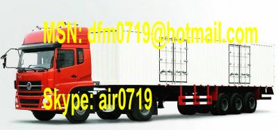 China 3 Axles Dongfeng EQ9382XXYT Box Semi-Trailer,Dongfeng Semi-Remolque,Dongfeng Semi-Remorque for sale