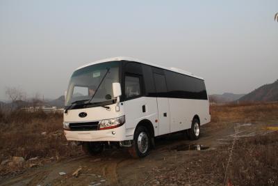 China Euro5 Dongfeng RHD EQ6760L5DY 4x4 Bus for sale