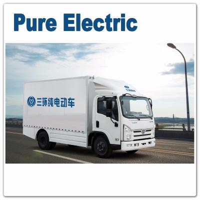 China Hubei Tri-Ring T3 Sitom 7T Electric Van Truck for sale