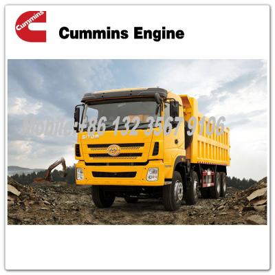 China Cummins 375HP 35T 40T 45T 8x4 Tri-Ring 12 wheel off-road dump truck,Heavy Dumper STQ3314L for sale