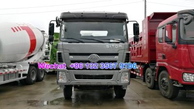 China LHD & RHD 6x4 Tri-Ring 375HP 8--12CBM concrete cement mixer truck for Philippines for sale