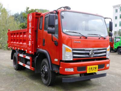 China LHD/RHD Euro V Dongfeng 4x2 Middle Duty Dump Truck for South America for sale