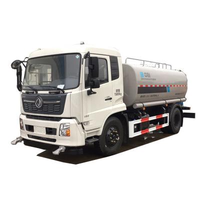 China 4x2 diesel manual 16 tons 10.2 cbm euro 5 water truck sprinkler for sale