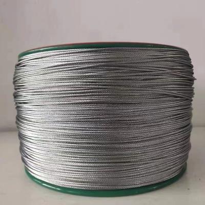 China Steel wire factory direct sale 316/304 high tensile stainless steel wire rope, stainless steel cable rope for sale