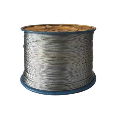 China Factory direct sales of high tensile stainless steel wire rope steel wire, cable resistance, high strength and steel corrosion resistance for sale