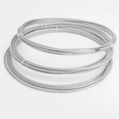 China High Tensile Steel Wire Low Price Guaranteed Quality Galvanized Steel Wire Rope Stainless Steel 1*12 for sale