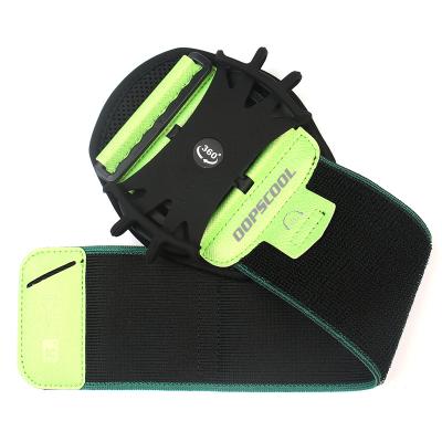 China Gym Armband Arm Band Holder Bag Hand Phone Shockproof Recycling Jogging Mobile Stand For Phone for sale