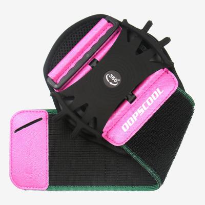 China Shockproof Armband Mobile 360 ​​Rotation Phone Holders For Apple Series 7 Edelstahl Armband for sale