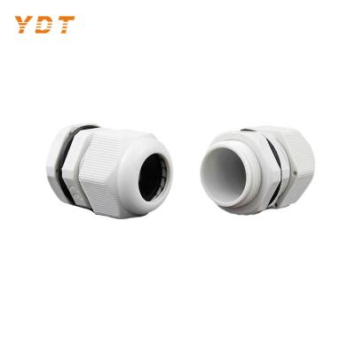 China Factory Price PA66 Cable Plug Nylon Plastic Wire Cable Waterproof Gland Firmly IP68 M22 Type for sale