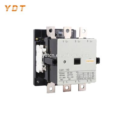 China YDT contactor dc, cjx1-9 3tf ac magnetic contactor, lc1-d ac contactor 220v CJX1-140 for sale