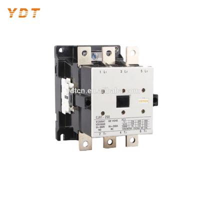 China YDT contactor switch capacitor, lc1d series ac contactor, CJX1-250 DIN rail mounted for sale