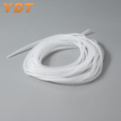 China Plastic Snake Cable Sleeve 1.5 Meters Cable Storage Box Universal Cable Clamp Spiral Wrapping Tape 6 for sale