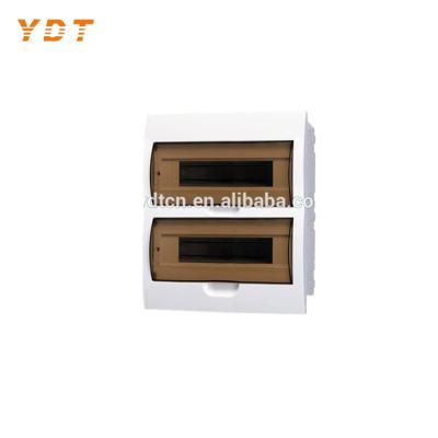 China YDT low voltage electrical distribution plastic box with push button mcb switch panel, general electric panel for sale