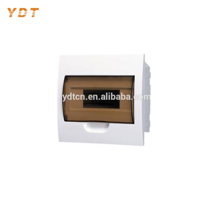 China YDT Plastic Type Wall Mount Waterproof Electrical Distribution Box For Indoor Use for sale