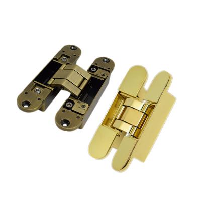 China Support modern OEM 7 inch invisible door hinges, heavy duty zinc alloy hidden hinges, hidden ODM customized appearance or packing for sale