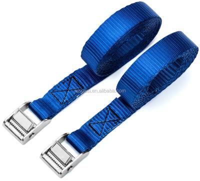 China Strong Heavy Duty 1 Inch Polyester Lashing Strap With Buckle for sale