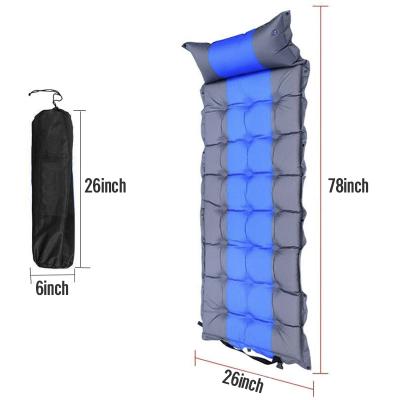 China Style Outdoor Outdoor Camping Inflatable Cushion Camping Air Mattress Sleeping Auto-Inflate Protection for sale