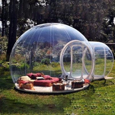 China Hot Selling Clear Bubble Tent Igloo House Tent Outdoor Entertainment Camping Bubble Dome Inflatable Bubble Tent House For Camping for sale