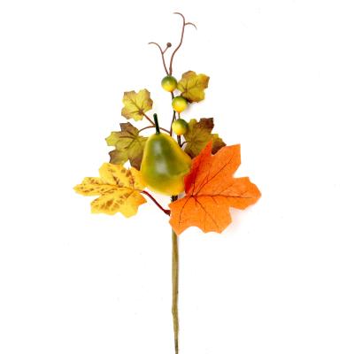 China Artificial Fruit Ornaments Branches Autumn Floral ArrangementsFruit Fall Festival Celebration Harvest Grape Foliage Decorations Gifts Supplier for sale